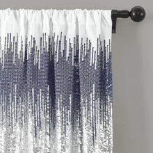 Load image into Gallery viewer, Shimmer Sequins Window Curtain Panel Set
