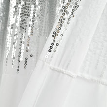 Load image into Gallery viewer, Shimmer Sequins Window Curtain Panel Set
