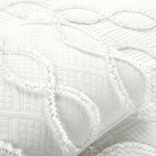 Cargar imagen en el visor de la galería, Avon Textured Ruffle Quilt 3 Piece Set
