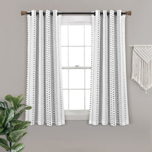 Cargar imagen en el visor de la galería, Hygge Stripe Window Curtain Panel Set
