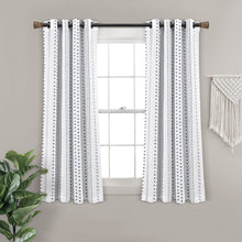 Cargar imagen en el visor de la galería, Hygge Stripe Window Curtain Panel Set
