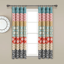 Load image into Gallery viewer, Bohemian Stripe Window Curtain Panel Set
