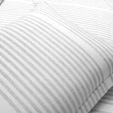 Cargar imagen en el visor de la galería, Drew Stripe Silver-Infused Antimicrobial Comforter 5 Piece Set
