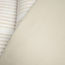 Load image into Gallery viewer, Drew Stripe Silver-Infused Antimicrobial Comforter 5 Piece Set
