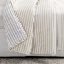 Load image into Gallery viewer, Drew Stripe Silver-Infused Antimicrobial Throw
