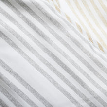 Load image into Gallery viewer, Drew Stripe Silver-Infused Antimicrobial Throw
