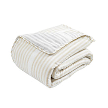 Load image into Gallery viewer, Drew Stripe Silver-Infused Antimicrobial Throw
