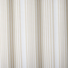 Load image into Gallery viewer, Drew Stripe Silver-Infused Antimicrobial Shower Curtain
