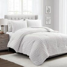 Carregar imagem no visualizador da galeria, Crinkle Textured Dobby Comforter Set
