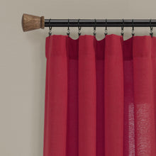 Carregar imagem no visualizador da galeria, Linen Button Window Curtain Panel
