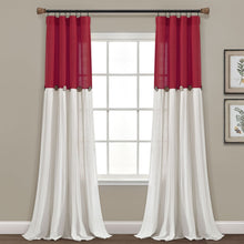 Carregar imagem no visualizador da galeria, Linen Button Window Curtain Panel
