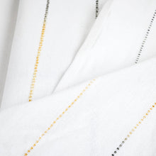 Cargar imagen en el visor de la galería, Ombre Stripe Yarn Dyed Recycled Cotton Blend Oversized Blanket/Coverlet
