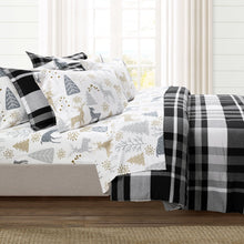 Load image into Gallery viewer, Wonderland Soft Flannel Sheet Set
