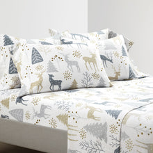 Load image into Gallery viewer, Wonderland Soft Flannel Sheet Set
