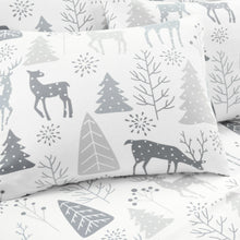 Load image into Gallery viewer, Wonderland Soft Flannel Sheet Set
