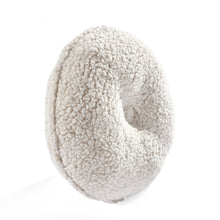 Cargar imagen en el visor de la galería, Button Soft Sherpa Round Throw Pillow
