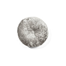 Carregar imagem no visualizador da galeria, Star Embroidery Crushed Velvet Round Throw Pillow
