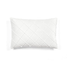 Load image into Gallery viewer, Velvet Diamond Pintuck Decorative Pillow Cover
