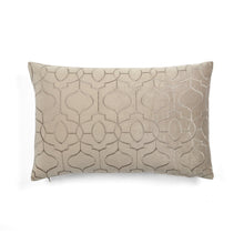 Load image into Gallery viewer, Velvet Geo Decorative Pillow Cover
