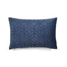 Load image into Gallery viewer, Velvet Geo Decorative Pillow Cover
