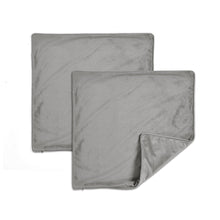 Cargar imagen en el visor de la galería, Velvet Solid Decorative Pillow Cover 2-Pack Set
