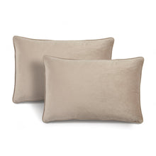 Load image into Gallery viewer, Velvet Solid Decorative Pillow Cover 2-Pack Set
