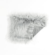 Cargar imagen en el visor de la galería, Mongolian Luca Soft Faux Fur Decorative Pillow Cover
