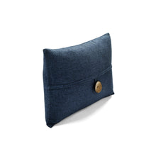 Load image into Gallery viewer, Linen Texture Woven Button Decorative Pillow Cover
