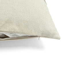 Load image into Gallery viewer, Linen Texture Woven Button Decorative Pillow Cover
