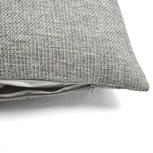 Carregar imagem no visualizador da galeria, Linen Texture Woven Button Decorative Pillow Cover
