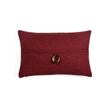 Load image into Gallery viewer, Linen Texture Woven Button Decorative Pillow Cover
