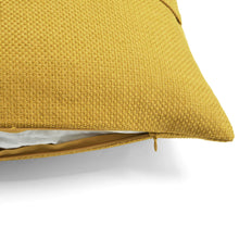 Cargar imagen en el visor de la galería, Linen Texture Woven Button Decorative Pillow Cover
