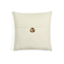 Load image into Gallery viewer, Linen Texture Woven Button Decorative Pillow Cover
