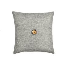 Load image into Gallery viewer, Linen Texture Woven Button Decorative Pillow Cover
