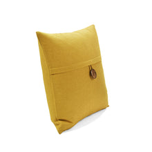 Cargar imagen en el visor de la galería, Linen Texture Woven Button Decorative Pillow Cover
