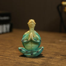 Load image into Gallery viewer, Yoga Turtle Statues
