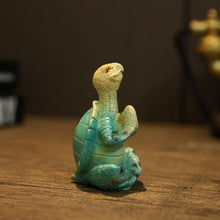 Load image into Gallery viewer, Yoga Turtle Statues
