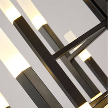 Carregar imagem no visualizador da galeria, Mirodemi® Gold/Black Postmodern LED Chandelier For Living Room, Lobby, Restaurant
