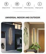 Carregar imagem no visualizador da galeria, MIRODEMI® Black/White/Gold Outdoor Waterproof Tall Aluminum LED Wall lamp For Garden | S2024S
