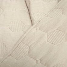 Load image into Gallery viewer, Hexagon Honeycomb Textured Cotton Quilt 3 Piece Set
