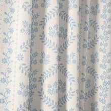 Load image into Gallery viewer, Doreen Delicate Floral Window Curtain Panel Set
