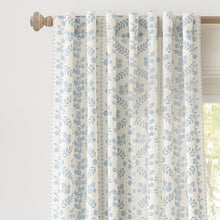 Load image into Gallery viewer, Doreen Delicate Floral Window Curtain Panel Set
