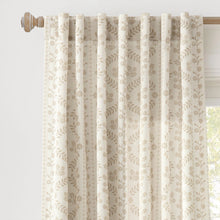 Load image into Gallery viewer, Doreen Delicate Floral Window Curtain Panel Set
