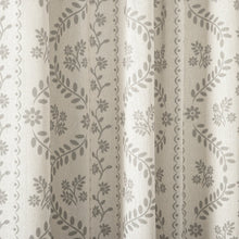 Load image into Gallery viewer, Doreen Delicate Floral Window Curtain Panel Set
