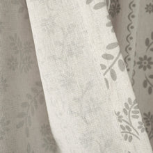 Carregar imagem no visualizador da galeria, Doreen Delicate Floral Window Curtain Panel Set
