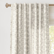 Load image into Gallery viewer, Doreen Delicate Floral Window Curtain Panel Set
