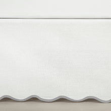 Load image into Gallery viewer, Coastal Chic Scalloped Edge Bed Skirt
