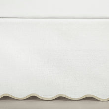 Carregar imagem no visualizador da galeria, Coastal Chic Scalloped Edge Bed Skirt
