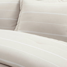 Carregar imagem no visualizador da galeria, Classic Farmhouse Chalk Stripe 3 Piece Comforter Set
