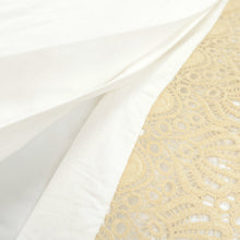 Cargar imagen en el visor de la galería, Scalloped Lace Cotton Duvet Cover 3 Piece Set
